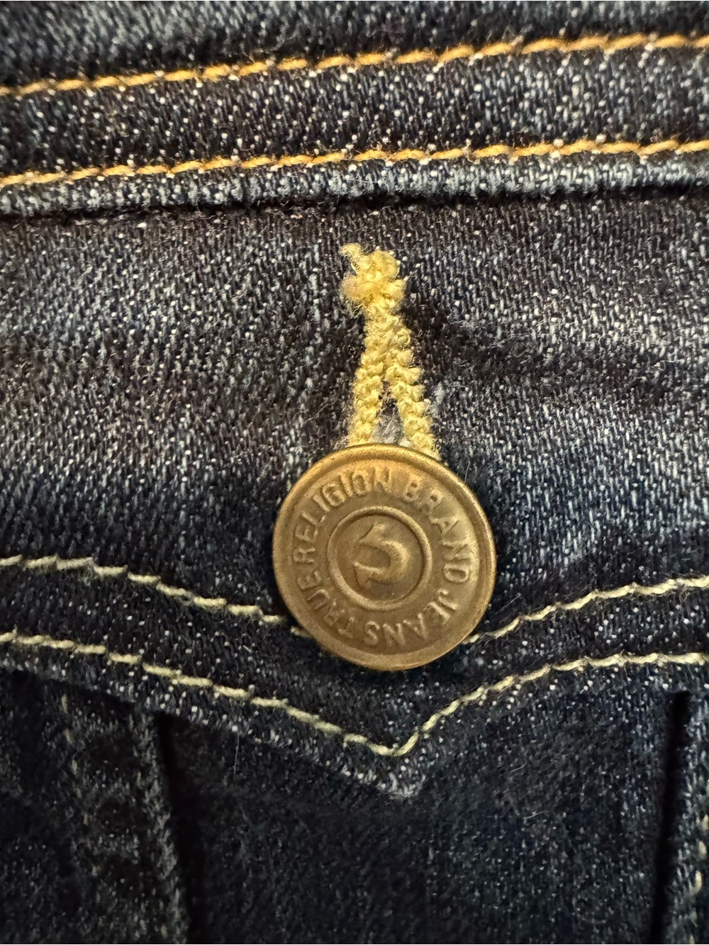 True Religion Women's Indigo Denim Trucker Jacket - Picture 3 of 4